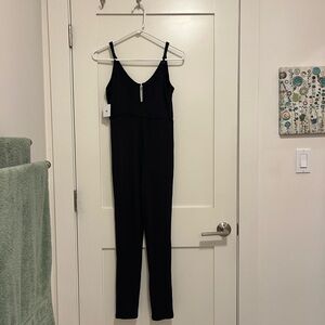 Urban Outfitters Black Sleeveless Jumpsuit Medium